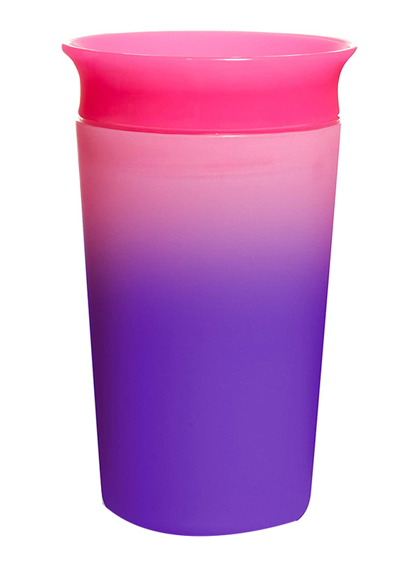 Munchkin Miracle 360 Degree Colour Changing Cup, 9oz, Pink