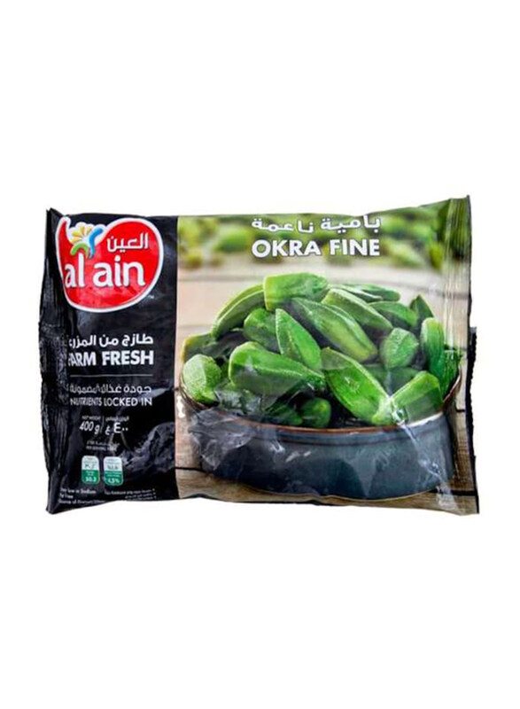 

Al Ain Frozen Vegetables Okra Fine, 24 x 400g