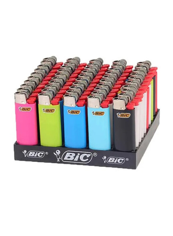 

Bic 50 Piece J5 Mini Sleeves Lighter, Multicolour