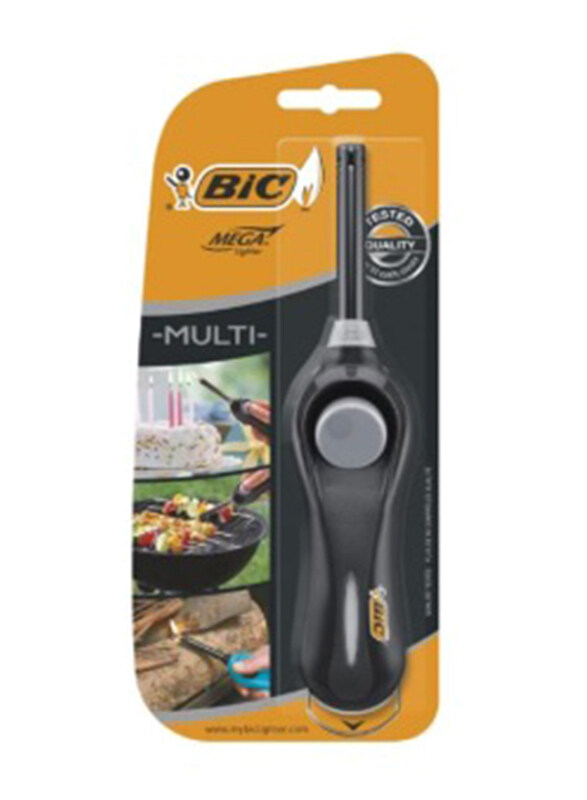 

Bic 12 Piece Megalighter U140 Utility Lighter, Black