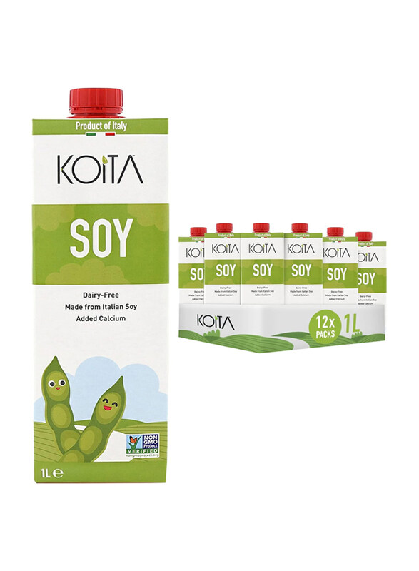 

Koita Organic Milk, Soy - 1 Liter x 12