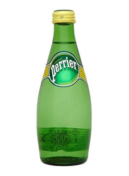 Perrier Sparkling Natural Mineral Water, 24 Bottles x 330ml