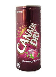 Canada Dry Pomegranate Soda, Can, 24 x 250ml