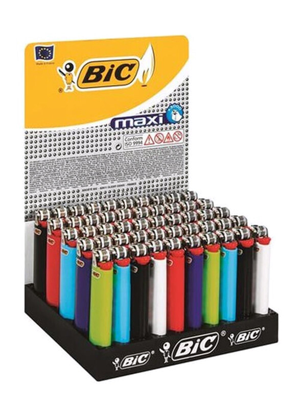 

Bic 50 Piece J6 Maxi Sleeves Lighter, Multicolour