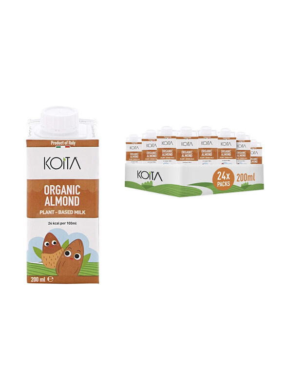 

Koita Organic Milk, Almond - 200 ml x 24