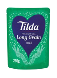 Tilda Microwave Long Grain Rice, 6 x 250g
