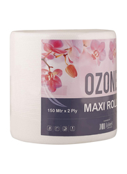 Ozone Maxi Roll Tissue, 150 Meter, 2 Ply x 6 Rolls