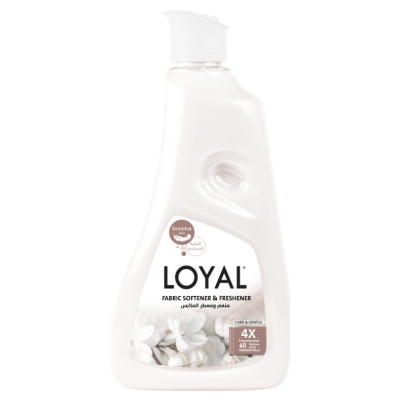 

Loyal Fabric Softener, Gentle and Care - 1500 ml x 6