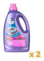 Clorox Clothes Floral Stain Remover & Color Booster, 2 Bottles x 3 Liter