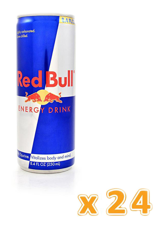 Red Bull Energy Drink, 24 Cans x 250ml