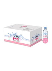 Evian Natural Mineral Water, 24 Bottles x 500ml
