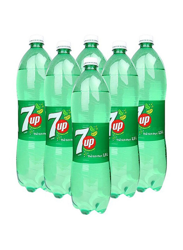 

7Up Reguar Soft Drink, PET Bottle, 6 x 2.28 Liter