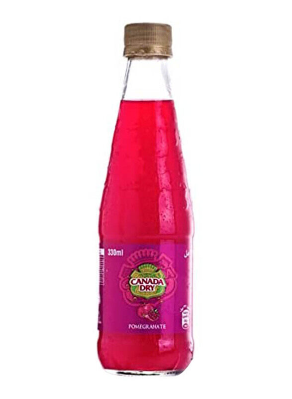 

Canada Dry Pomegranate Soda, Bottle, 24 x 330ml