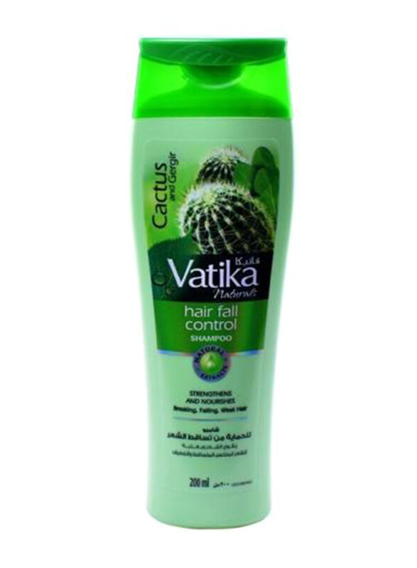 

Dabur Vatika Naturals Hair Fall Control Shampoo with Cactus & Gergir, 24 x 200ml