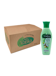 Dabur Vatika Naturals Enriched Coconut Hair Oil, 48 x 125ml