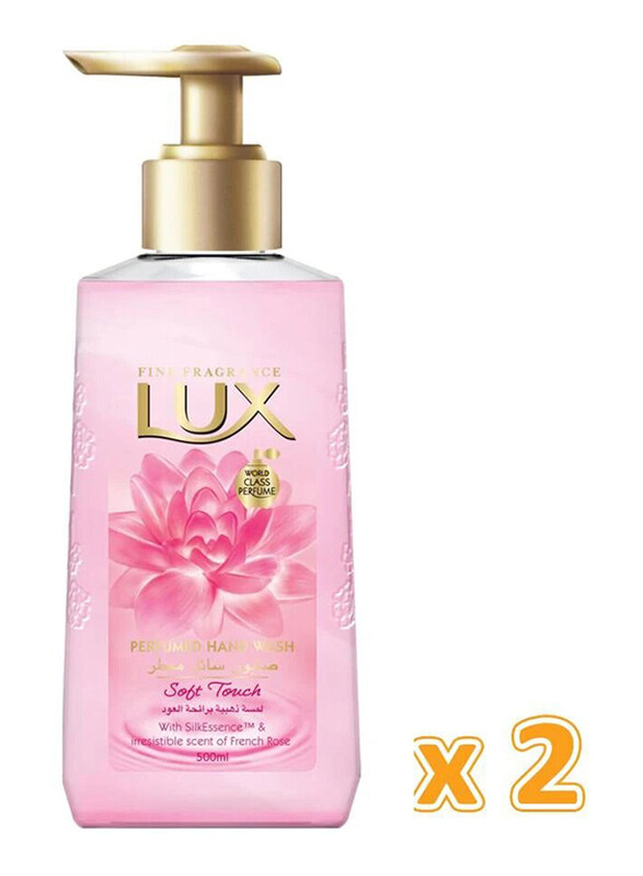 

Lux Soft Touch Perfumed Hand Wash, 500ml, 2 Pieces