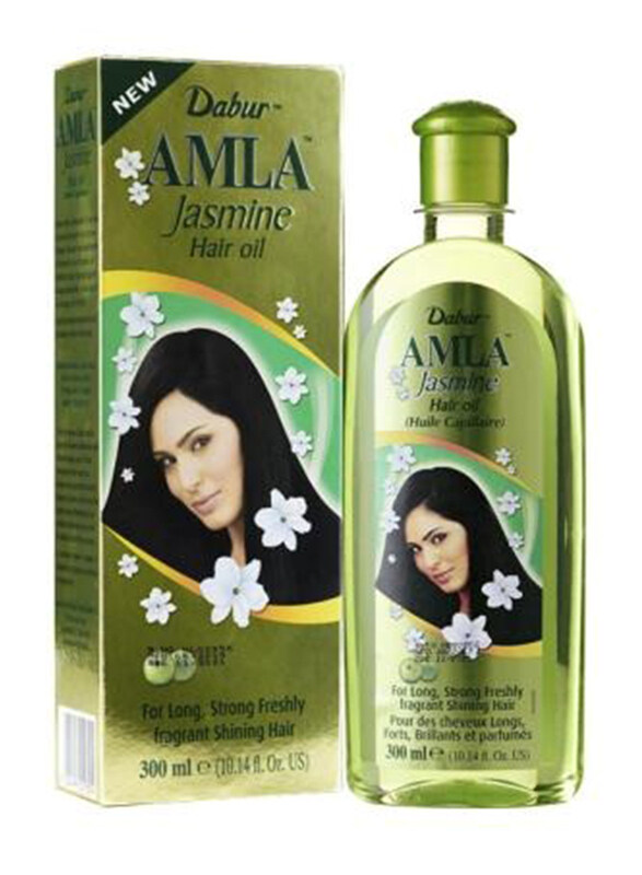 

Dabur Amla Jasmine Hair Oil for All Hair Types, 24 x 300 ml