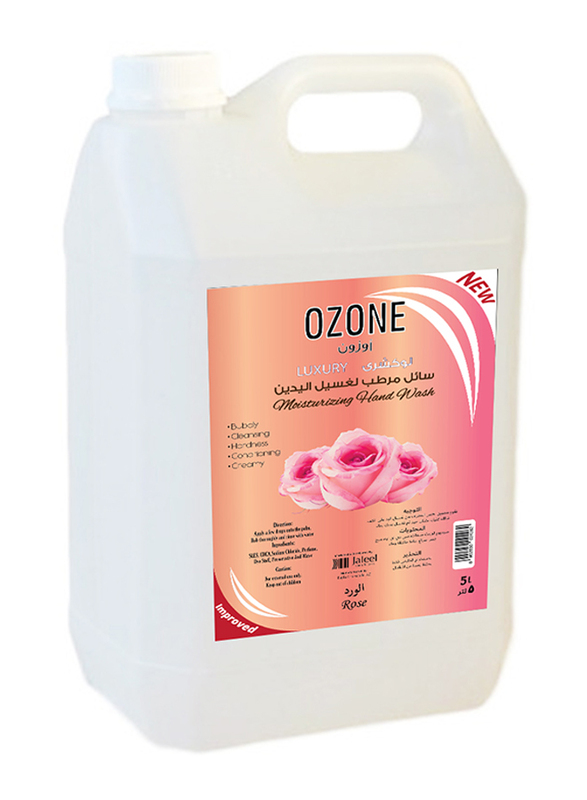 Ozone Rose Luxury Hand Wash, 5 Liters