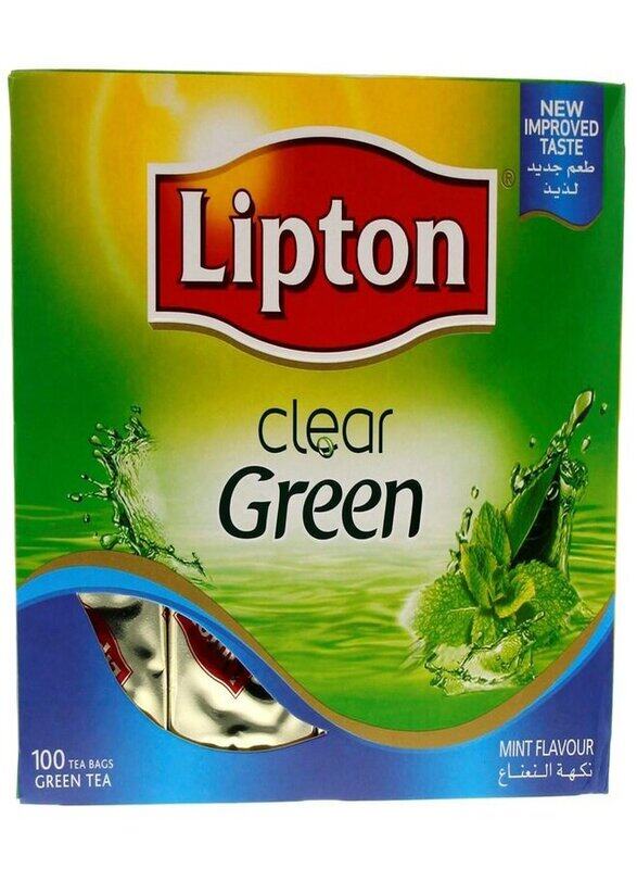 

Lipton Mint Clear Green Tea, 100 Tea Bags x 1.5g