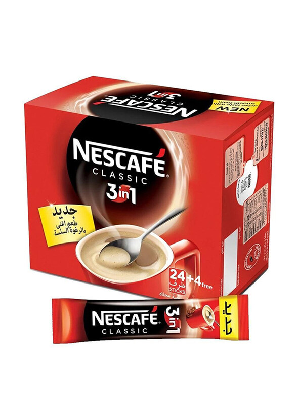 

Nescafe 3 In 1 Instant Coffee Mix, 2 x 24 Sachet x 20g