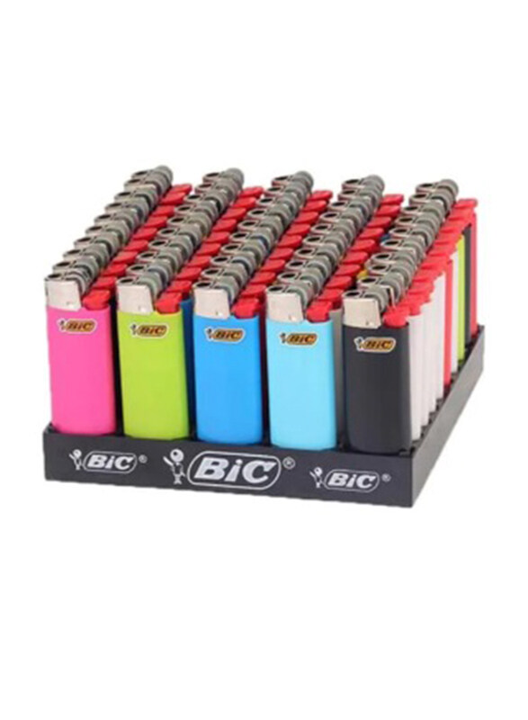 

Bic 20 Piece J5 Mini Assorted Lighter Tray, Multicolour