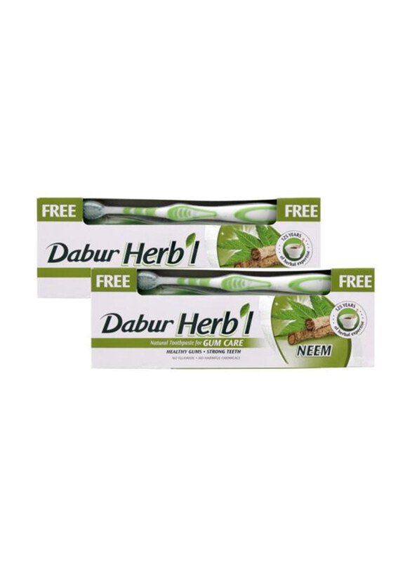 

Dabur Neem Toothpaste with Free Toothbrush, 48 x 150gm