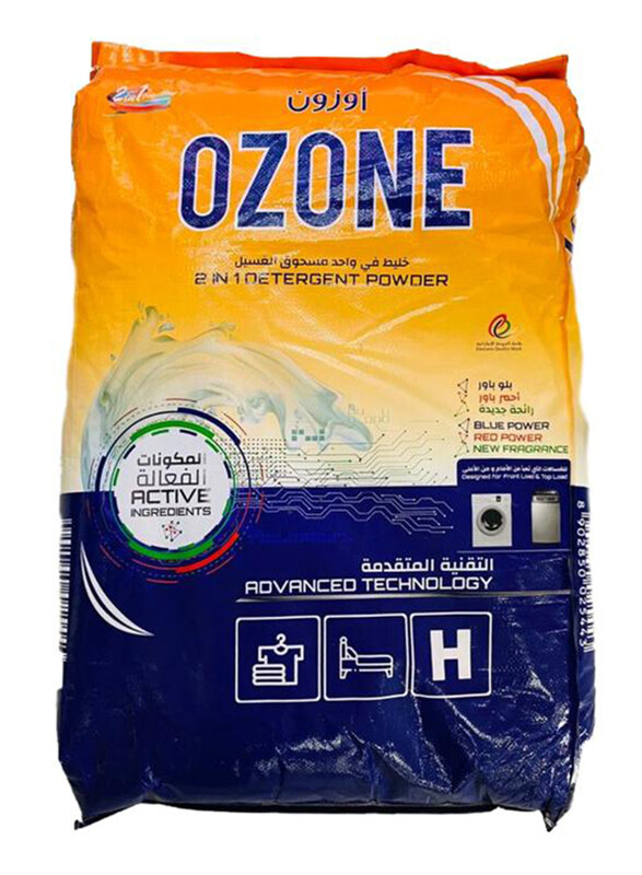 

Ozone 2-in-1 Detergent Powder, 15 Kg