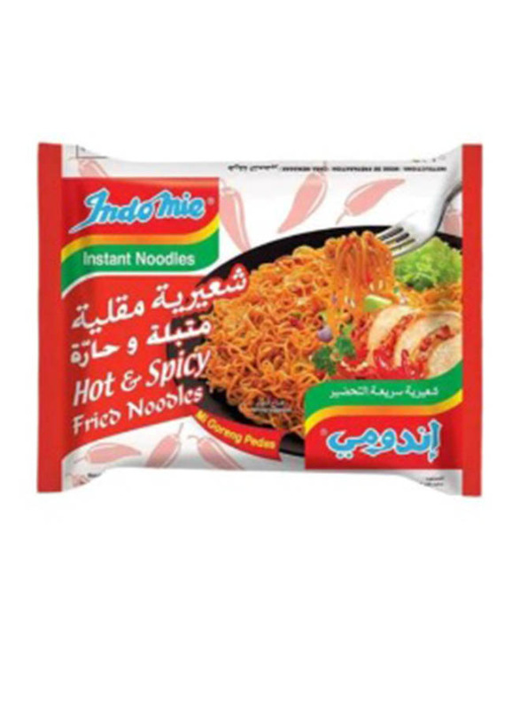 Indomie Hot & Spicy Noodles, 40 Pouches x 75g