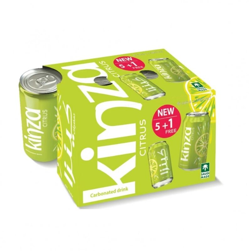 

KINZA LEMON SOFT DRINK - 360 ml x 6