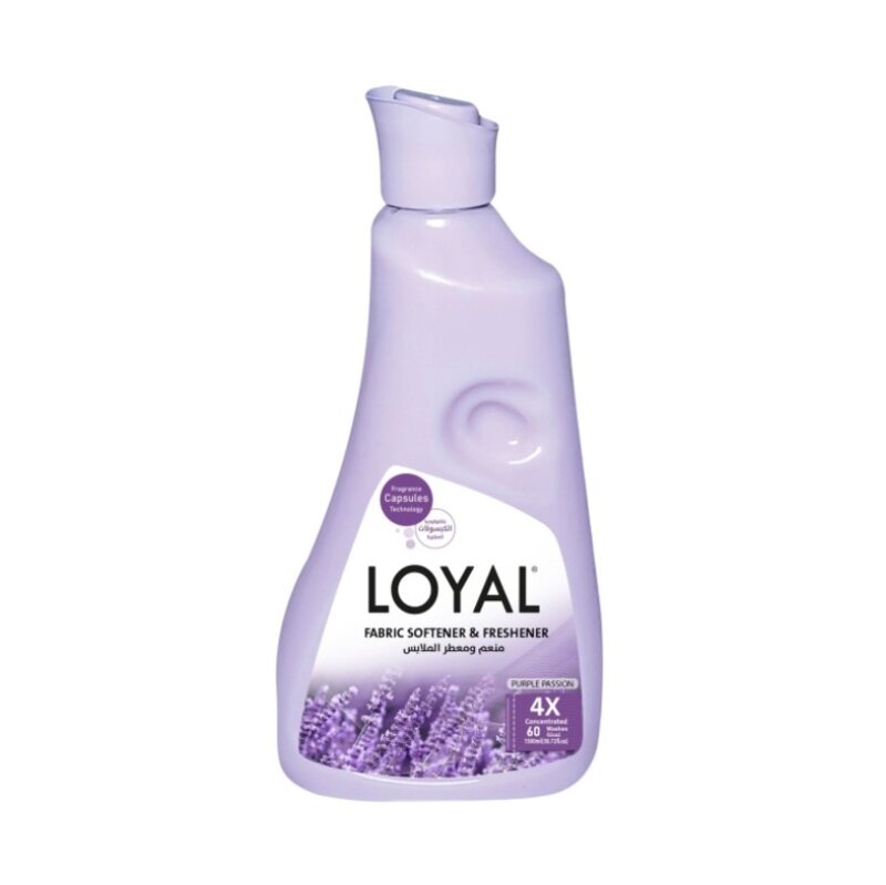 

Loyal Fabric Softener, Purple Passion - 1500 ml x 2