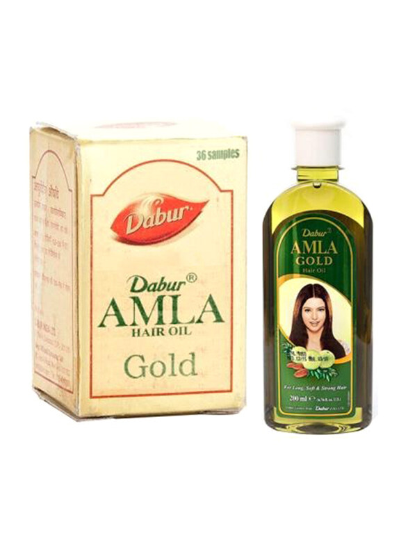 

Dabur Amla Gold Hair Oil for All Hair Types, 36 x 200ml