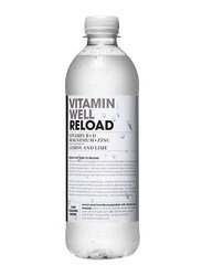 Vitamin Well Reload, Lemon & Lime, 12 x 500ml