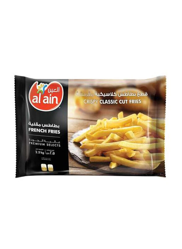 

Al Ain Frozen French Fries 10x10 Classic Cut, 4 x 2.5 Kg