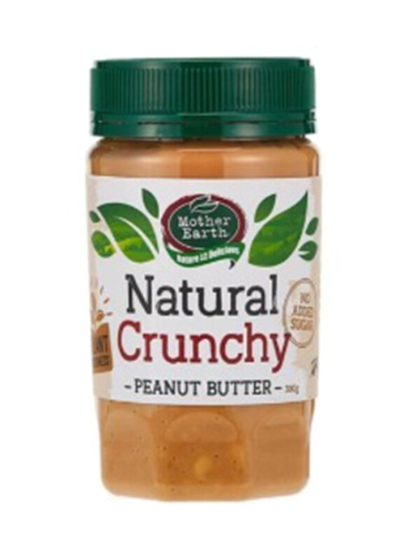 

Mother Earth Peanut Butter Crunchy (With Salt), 6 x 380g
