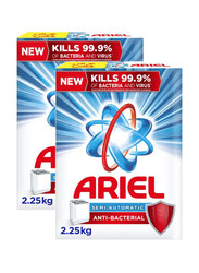 Ariel Laundry Powder Detergent Original Scent Semi Automatic, 2 x 2.5 Kg