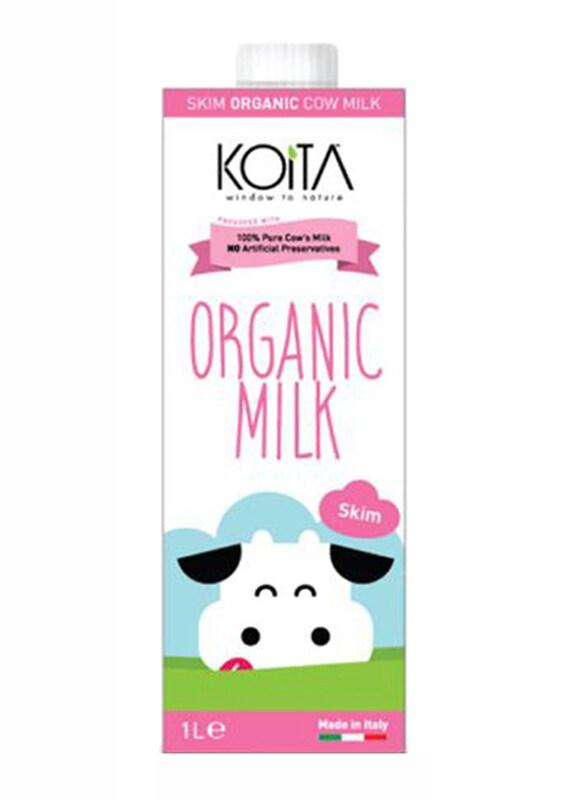 

Koita Organic Milk, Lactose-Free, Skimmed - 1 Liter x 12