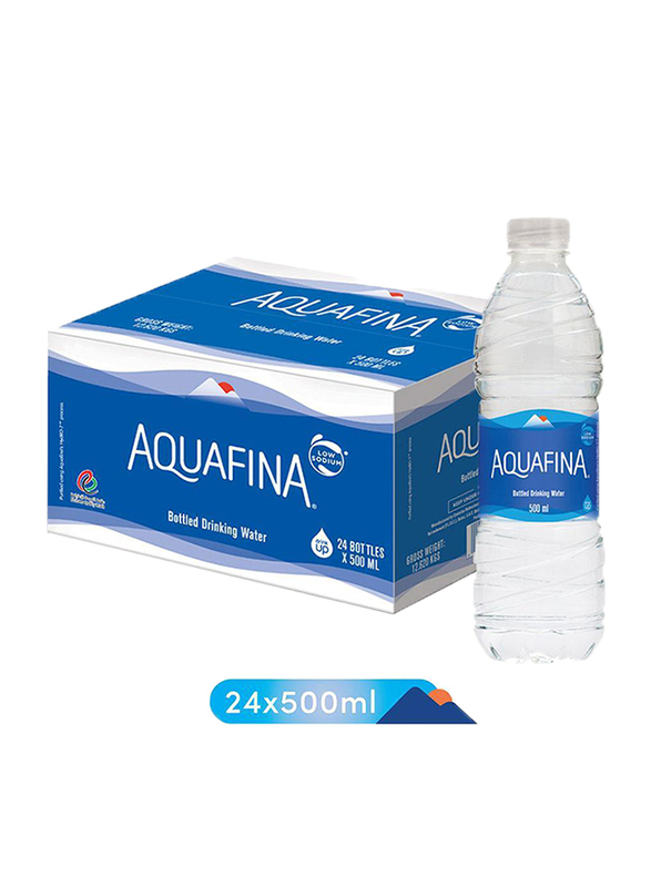 أكوافينا مياه شرب معبأة, 24 عبوة * 500 مل