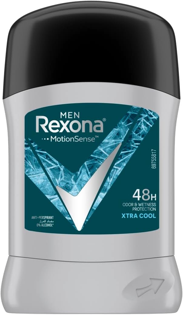 Rexona Motion Sense Extra Cool Deodorant Stick for Men, 40 g