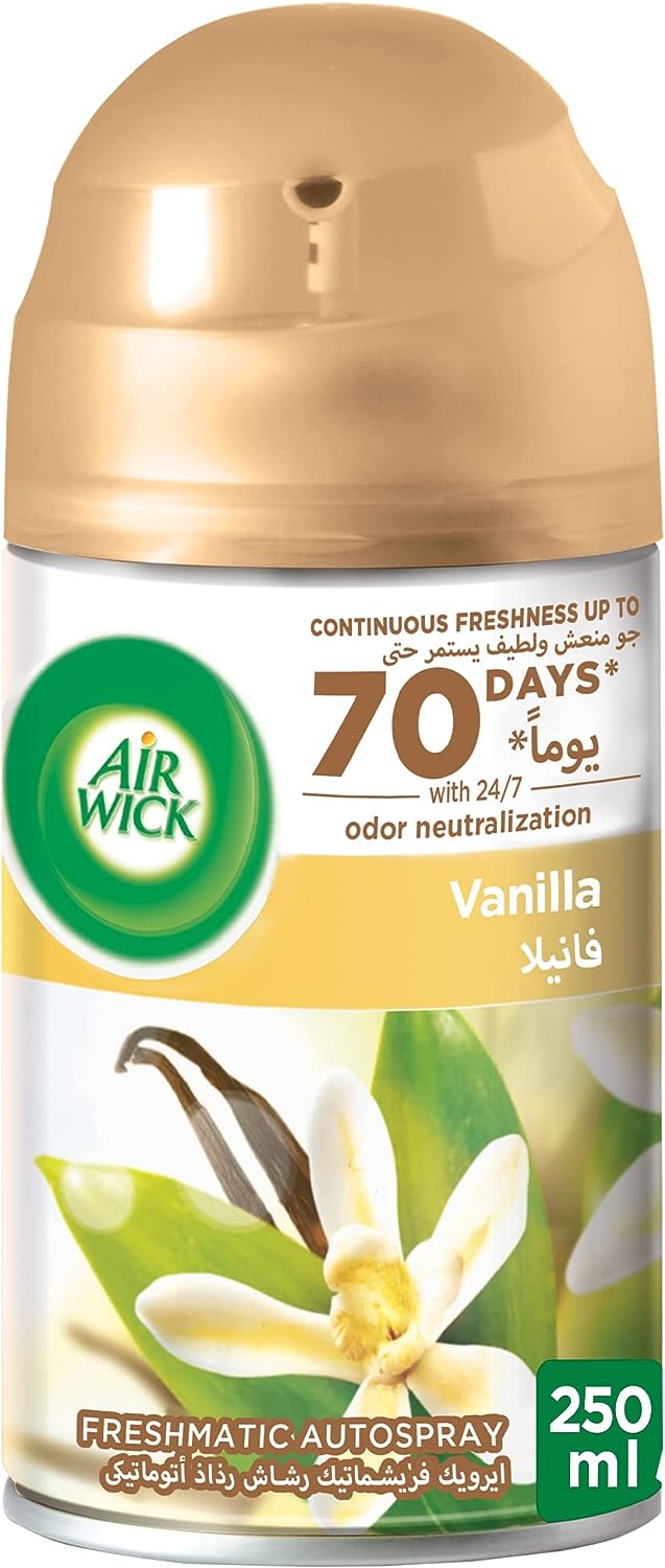 Air Wick Pure Vanilla Freshmatic Refill, 250ml