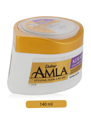 Dabur Amla Volume & Thickness Hair Styling Cream for Thick Hair, 140ml