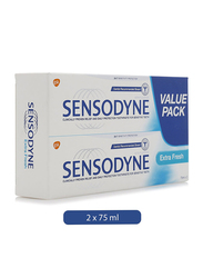 Sensodyne Extra Fresh Toothpaste, 75ml, 2 Pieces