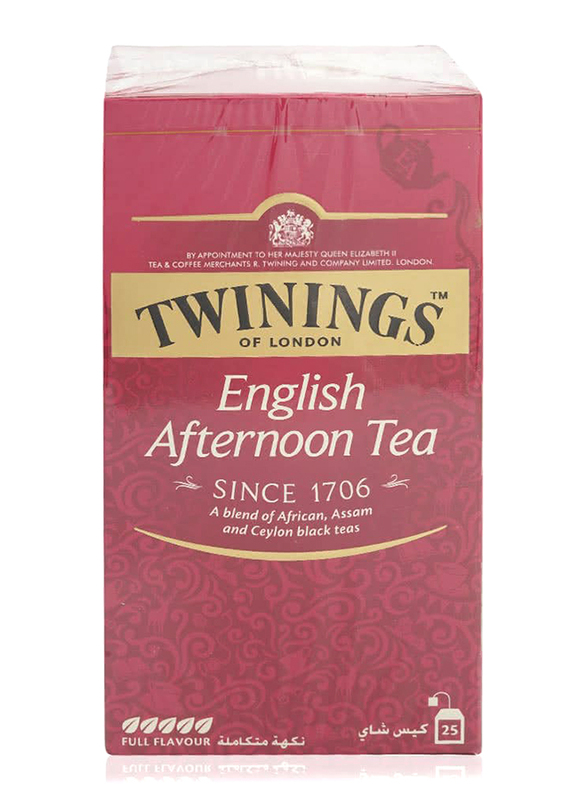 Twinings English Afternoon Black Tea, 25 Tea Bags