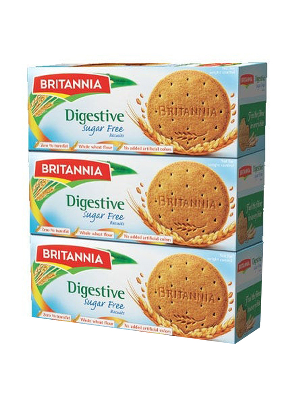 

Britannia Digestive Sugar Free, 3 x 200g