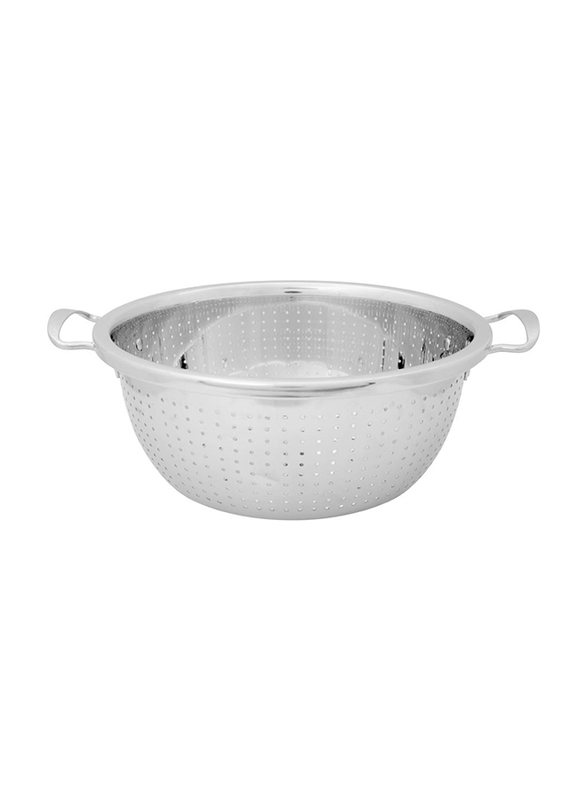 

Kitchef Stainless Steel Colander, 30cm, Silver