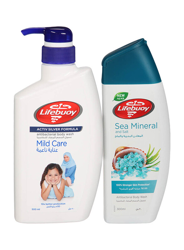 

Lifebuoy Mild Care Body Wash, 500ml+280ml