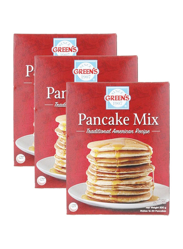 

Green's Pan Cake Mix, 3 x 500g