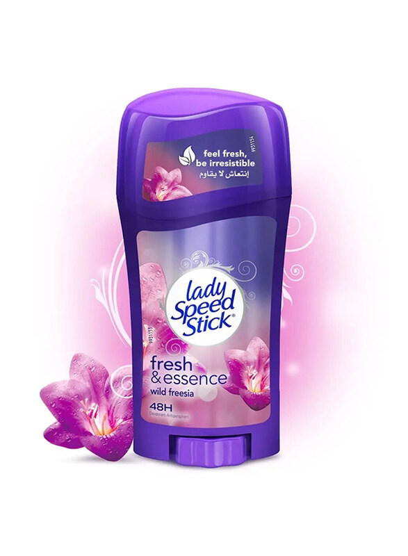 

Lady Speed Stick Fresh & Essence Wild Freesia Antiperspirant Deodorant - 2 x 65.2g