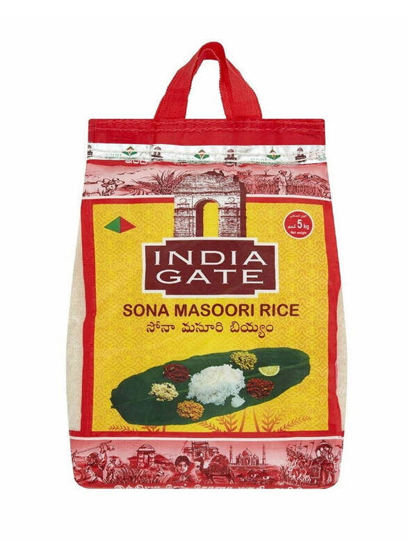 

India Gate Sona Masoori Rice, 5Kg