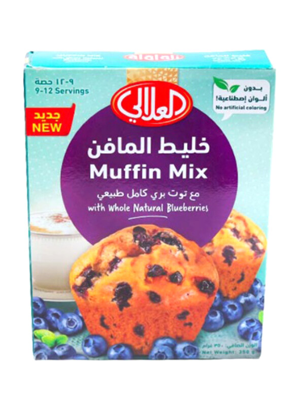 

Al Alali Muffin Mix With Blueberries, 350g