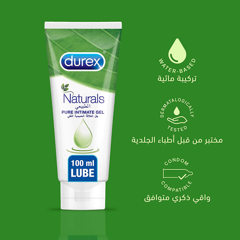 Durex Naturals Pure Intimate Gel, 100 ml